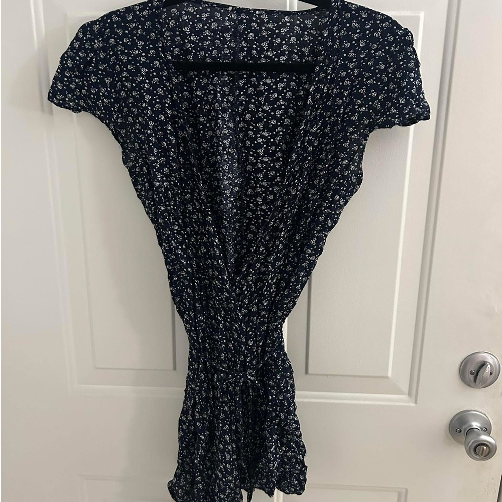 Floral Navy Dress